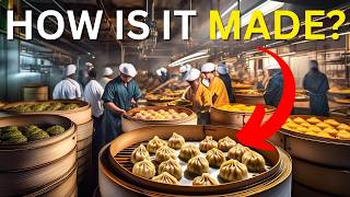 Inside the DIM SUM Factory: How Millions of DIM SUM Are Made in Fast Pace!