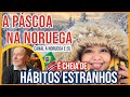 HÁBITOS ESTRANHOS E BIZARROS DA NORUEGA DURANTE A PÁSCOA 🇳🇴Canal A Noruega e Eu🇧🇷