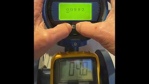 How to simulate 4 to 20 mA in the MAG flow meter?