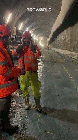 Explosion sends shockwaves through tunnel