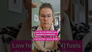 Iron deficiency makes ADHD worse. Ferritin fuels dopamine production...