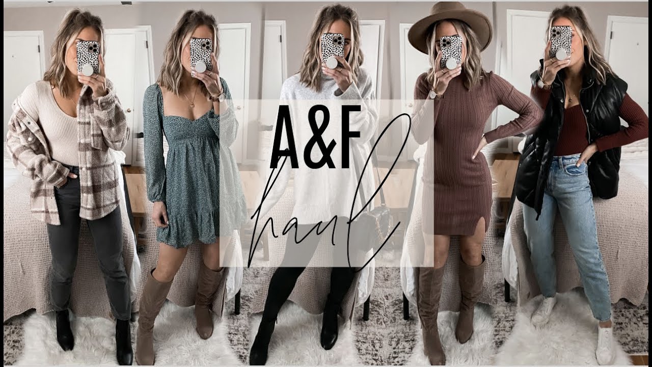 Abercrombie Try On Haul | FALL/WINTER 2021