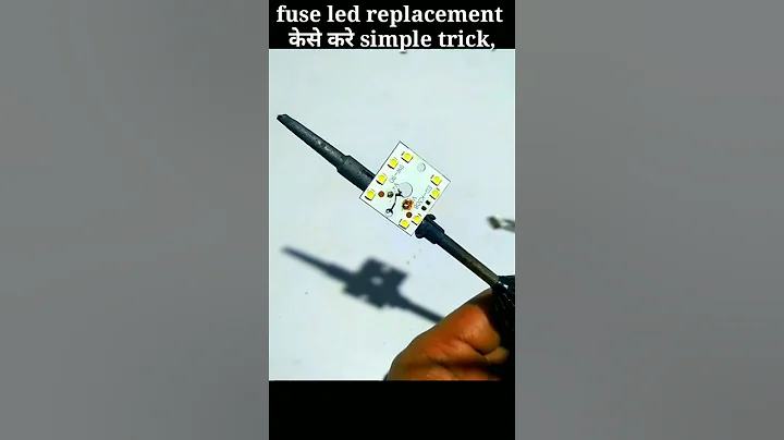 smd led replacement easy trick || led repair || #smdled #ledrepair #repair #shorts