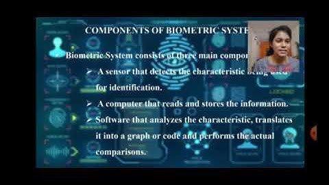 INTRODUCTION TO BIOMETRIC SYSTEMS