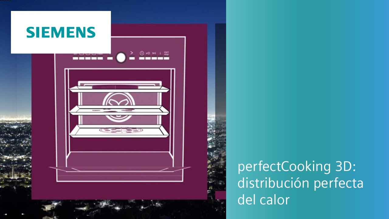 perfectCooking 3D: cocina tres platos a la vez en el Horno | SIEMENS