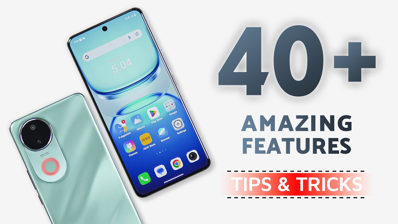 IQOO Z10R Tips & Tricks | 40+ Special Features - TechRJ