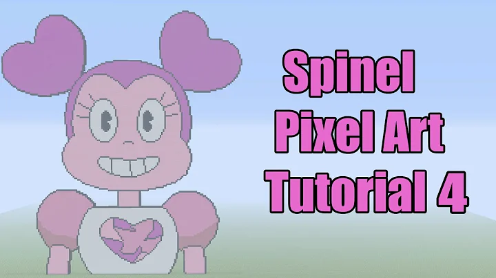 Minecraft Spinel Pixel Art Tutorial Part 4(Steven Universe The Movie)