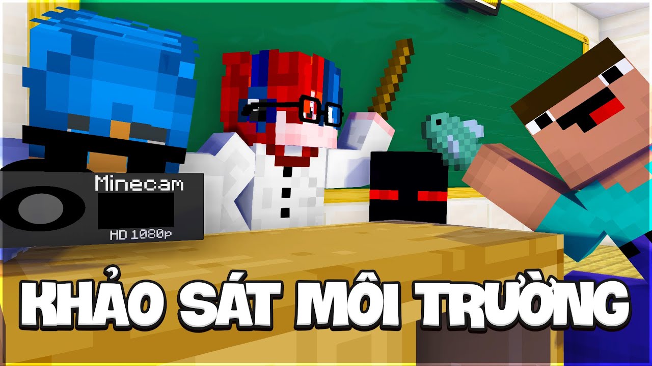 Minecraft Animation | Lồng Tiếng Bựa | Khảo Sát Môi Trường | BINGAMEZZ ...