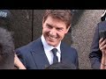 High Security measures around Tom Cruise for the Premiere of The Mummy in Paris
