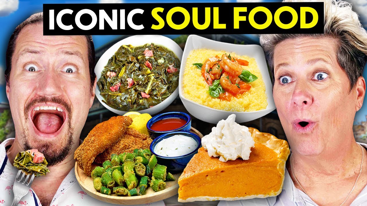 Americans Try Southern Soul Food For The First Time!