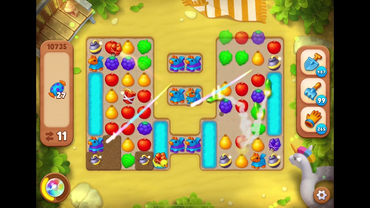 GardenScapes Level 10735 no boosters