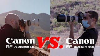 CANON RF 70200mm F4L vs. CANON EF 70200mm F2.8L IS III USM Lens | Should You Go Mirrorless?