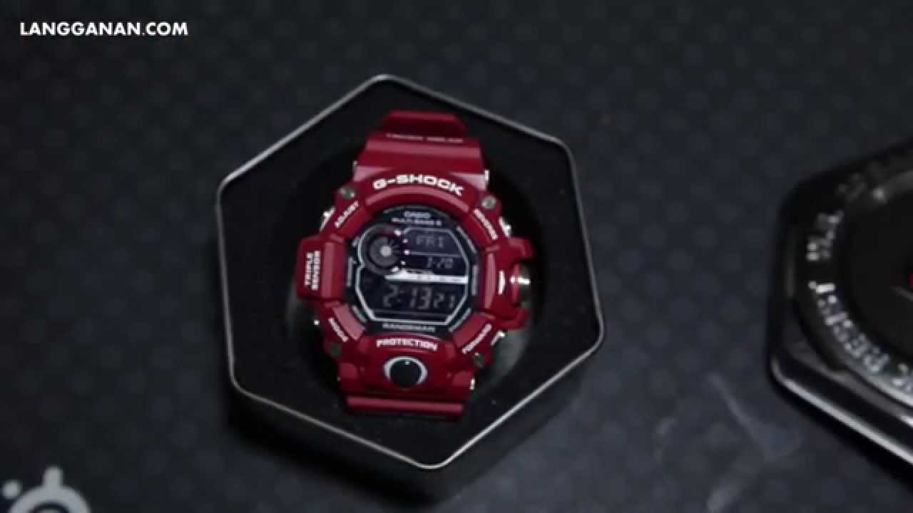 Casio G-shock Rangeman GW-9400RD-4 - YouTube