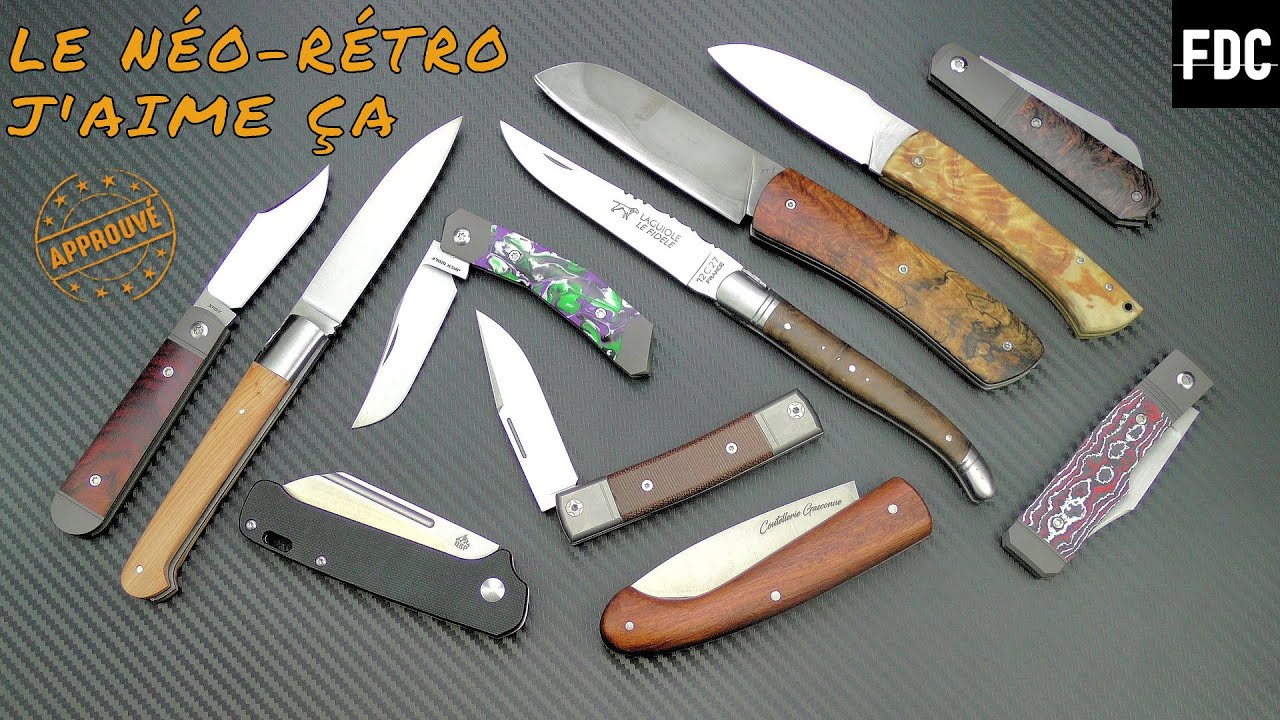 Tout savoir sur le couteau à cran forcé, plat ou carré 🔪