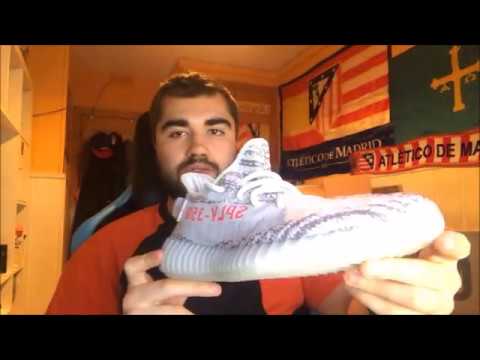 como saber si unas yeezy son reales o falsas /GUIA/ - YouTube