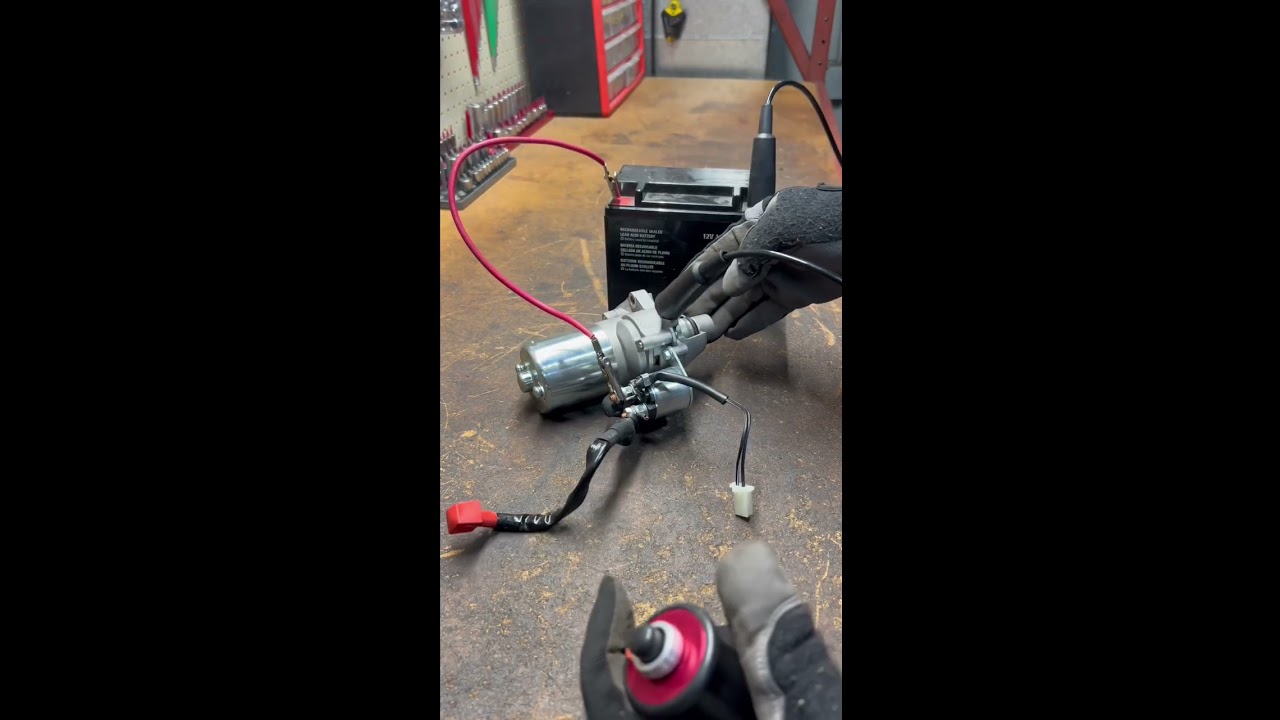 Starter Solenoid Bypass Test Motor Only