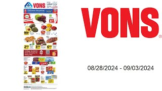 Vons Weekly Ad (US) - 08/28/2024 - 09/03/2024