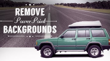 PowerPoint Tutorial: How to remove background images