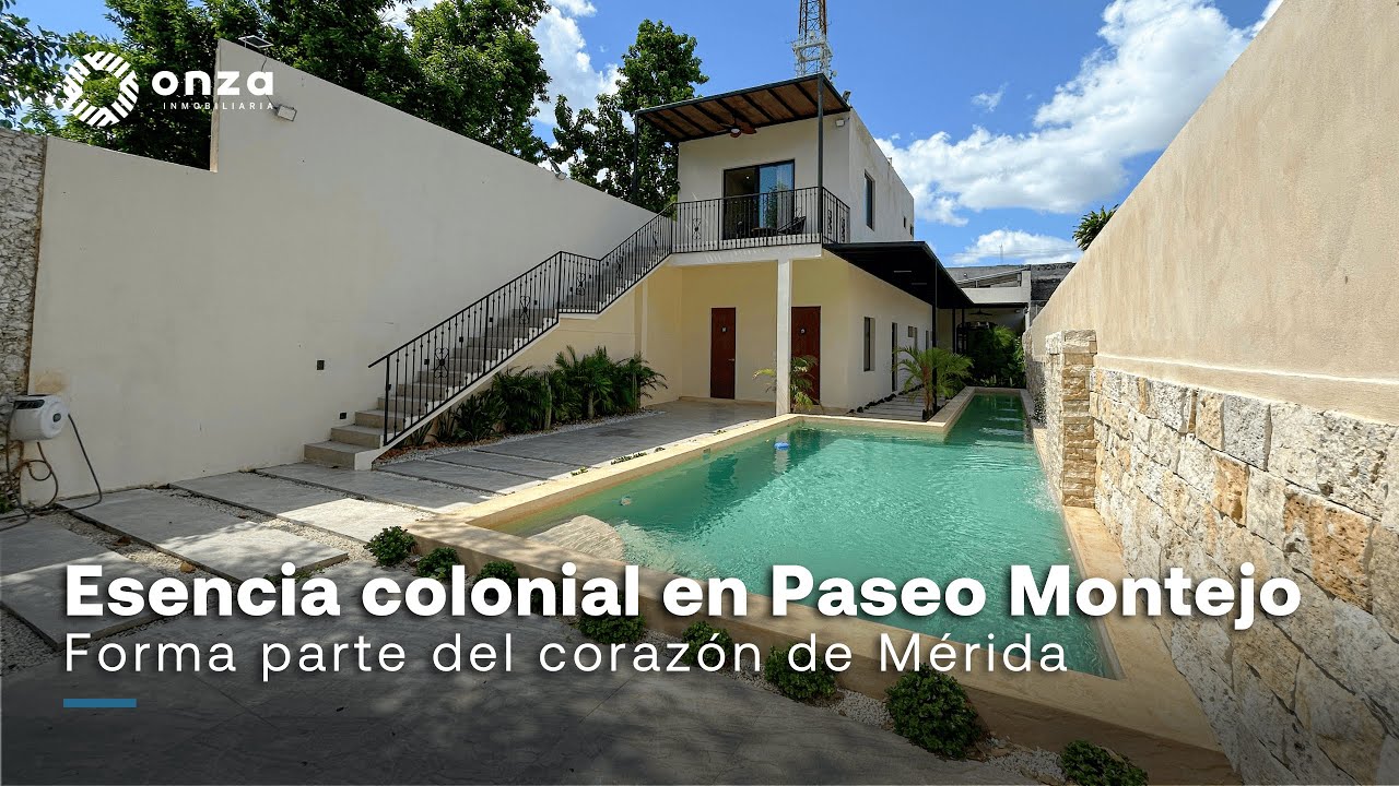 CASA en #venta en PASEO DE MONTEJO  🏡 | Una residencia colonial impresionante 🤩