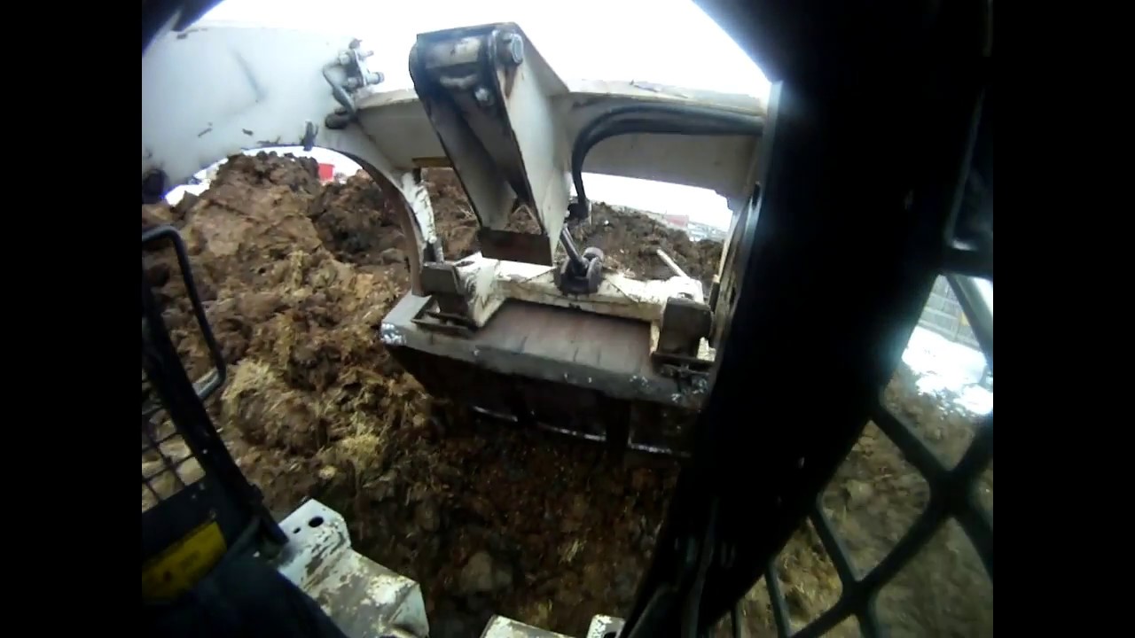 Cleaning The cattle Yard And Corral