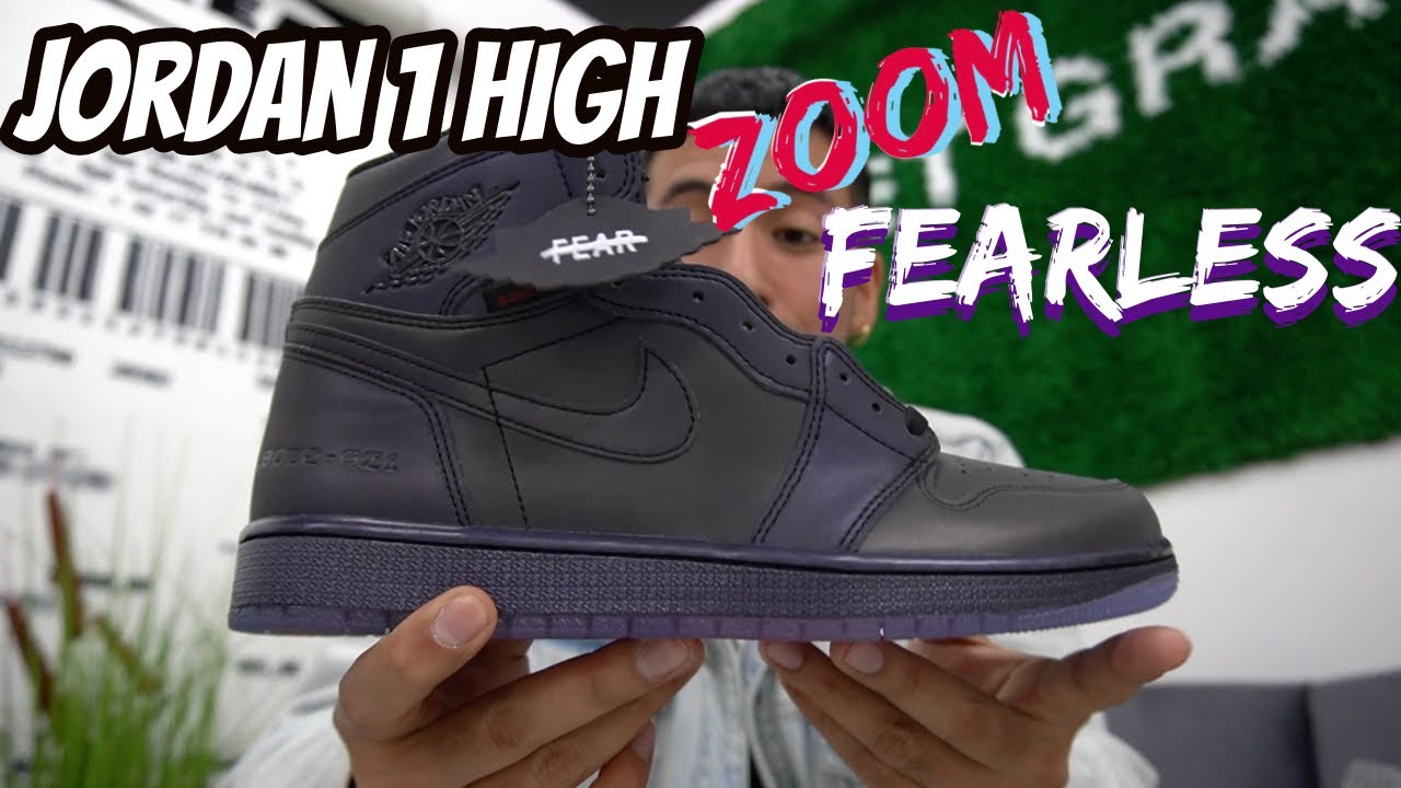 JORDAN 1 ZOOM ''FEARLESS'' Review desde PLUGTOWN STORE! - YouTube