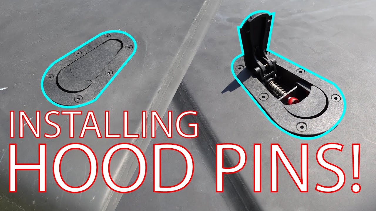 Installing Hood Pins On A Pro Touring C10 