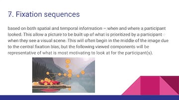 5  Eye tracking metrics