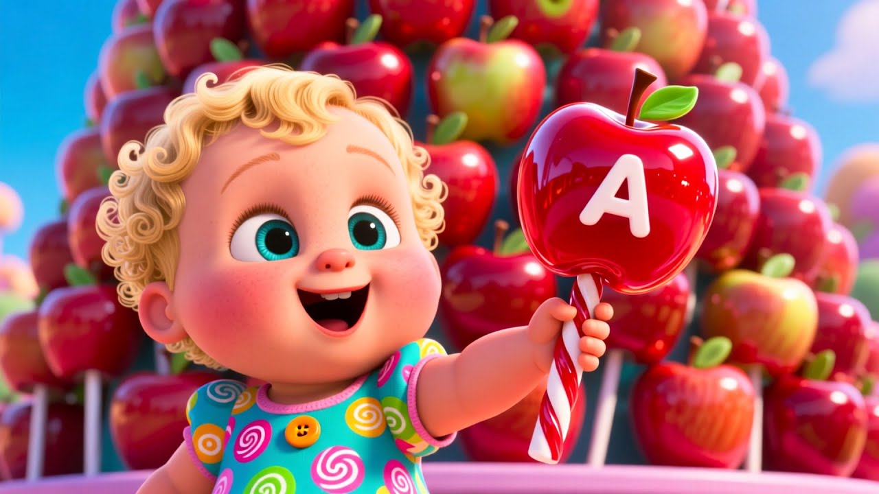 Baby ABC Candy Shop 🍭🔤 | Fun Alphabet Song for Kids