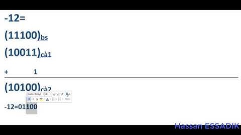 Le complément à 2   Darija   YouTube