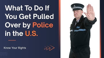 Pulled Over by Police? 🚔 Know Your Rights in the U.S. (Traffic Stop Laws Explained) #trafficlaws #us