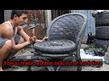 making a rubber seat out of truck tires