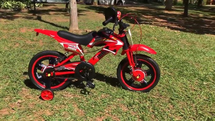 BICICLETA INFANTIL PRO X ARO 16 MOTO BIKE MOTOCROS