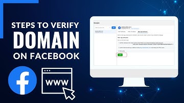 How to Verify Domain on Facebook !