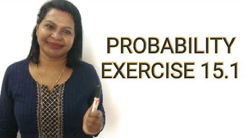 CBSE Class 10 MATHS | PROBABILITY  Exercise 15.1 Malayalam
