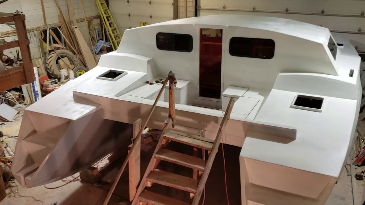 Catamaran Build update - YouTube