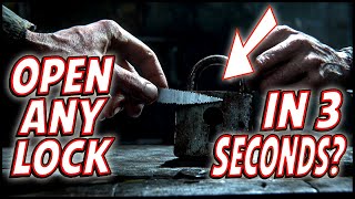 Open ANY Lock in 3 Seconds?