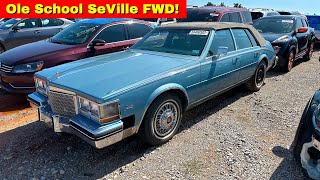 I Found this Abandoned Cadillac SeVille at Copart! *Hidden*