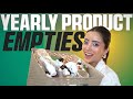 YEARLY PRODUCT EMPTIES 2024 | SKINCARE