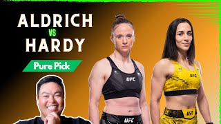 UFC St Louis - JJ Aldrich vs Veronica Hardy PREDICTION