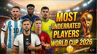World Cup 2026: Top 10 Most Underrated Players You Must Know 😳