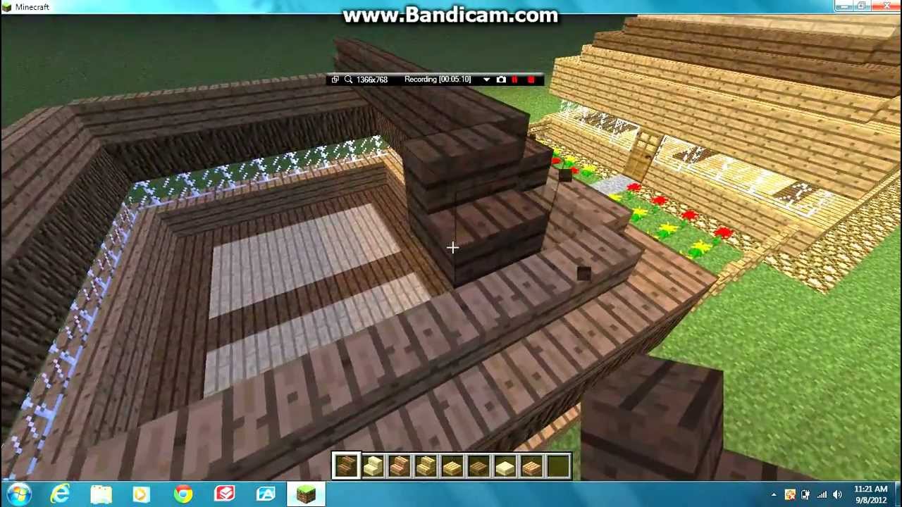 How to build a crazily awesome house in minecraft