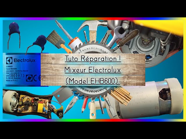Pied mixeur Electrolux EHB600 sur