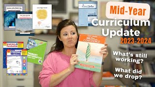 23-24 MID-YEAR HOMESCHOOL CURRICULUM REVIEW || FIRST GRADE + PRE-K || STILL DOING? ADDED? DROPPED?