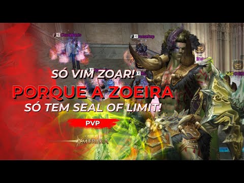 Amerika💀🌀 - Só vim ZOAR! Porque a Zoeira só tem Seal of Limit💀🌀 - #High Five #pvp #amerika - Amerika High Five PvP