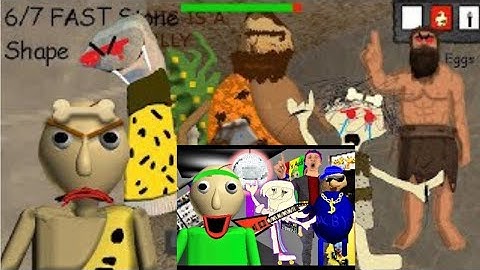 PREHISTORIC BALDI IS A DEMON|BALDIS BASICS STONE AGE/80