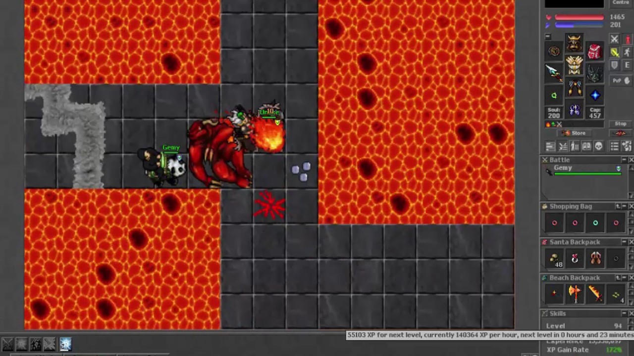 Tibia Demons :P - YouTube