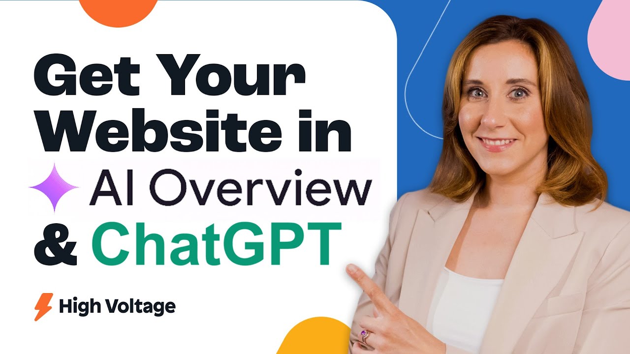 3 Steps to Show Up in Google AI Overview and ChatGPT 2026 (3 SEO ...