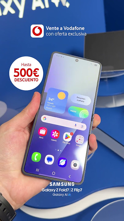 Nuevos plegables de Samsung. Vente a Vodafone y consíguelos con descuento especial.