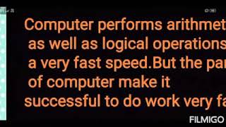 Computer and it's parts {part-1} Input , process and output