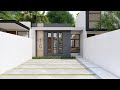 Casa de 1 nivel con 3 habitaciones | Jardín interior ! Small house